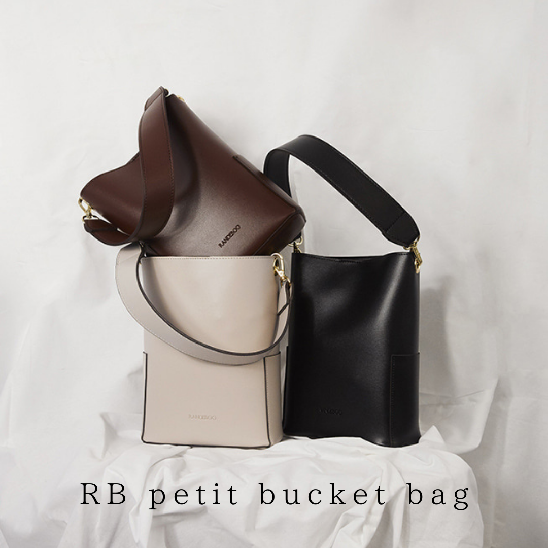 RANDEBOO  RB petit bucket bag （black）