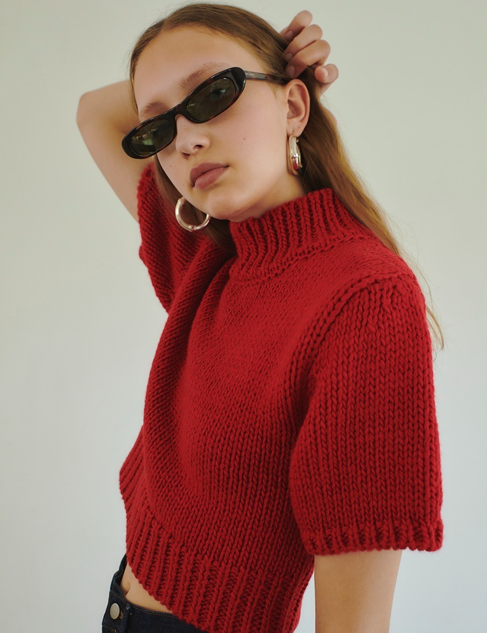 RANDEBOO♡ Classic cropped knit