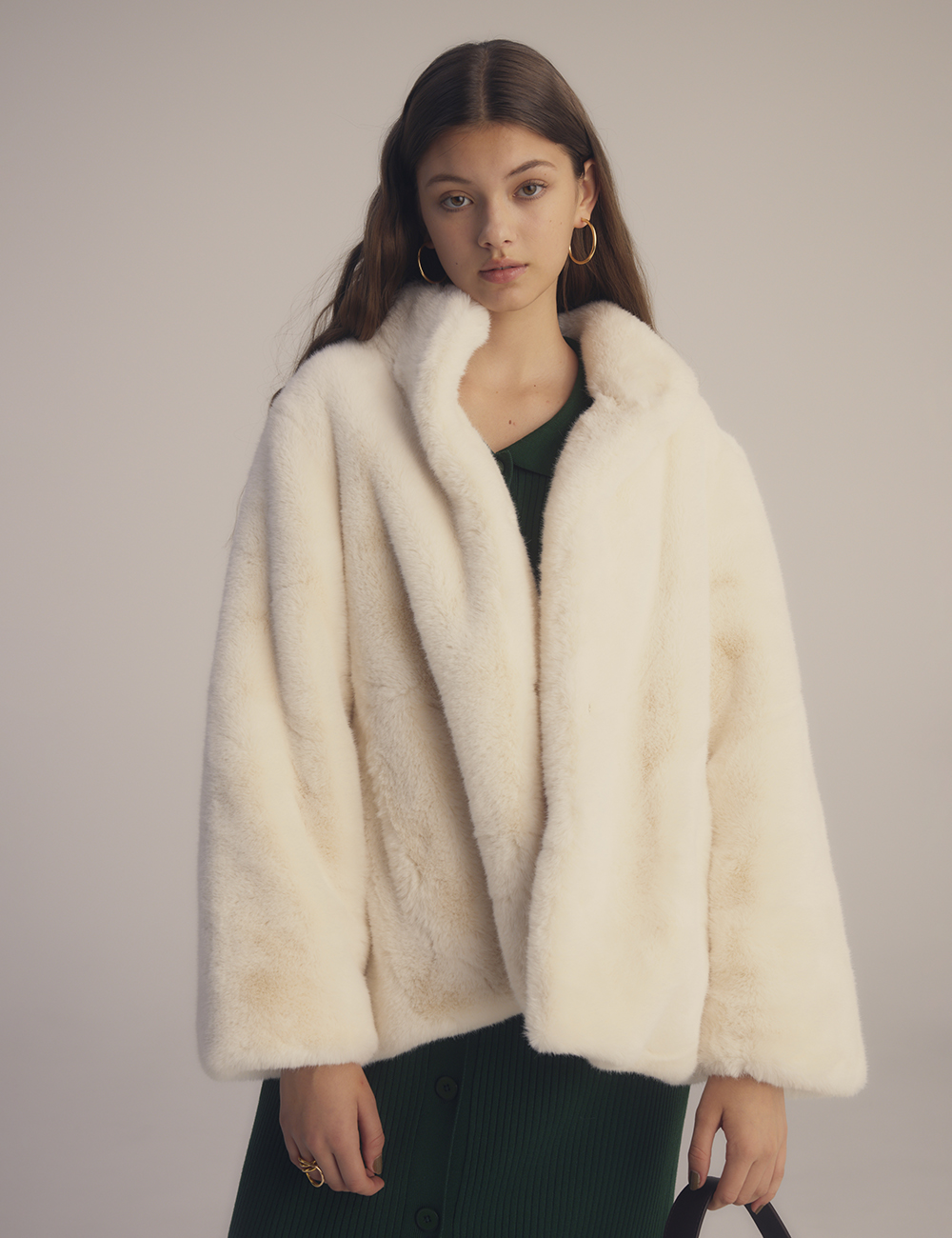 RANDEBOO Melt fake fur coat-